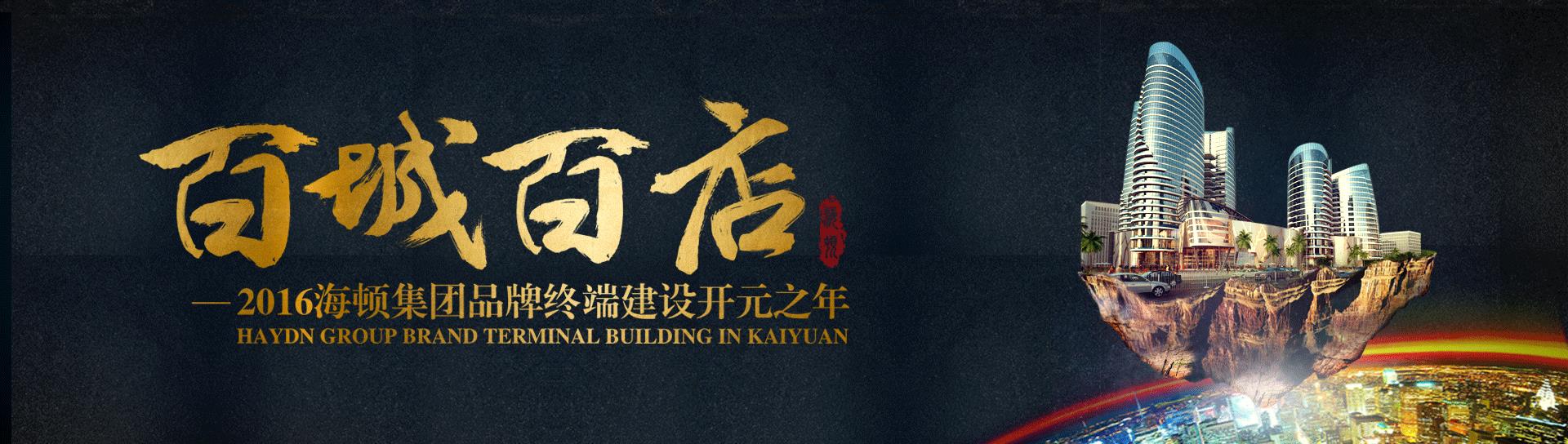 2016年海顿强势推出&ldquo;百城百店&rdquo;商业计划